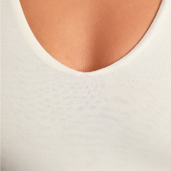 Lulus Feel Like Dancing White Crop Top size small - Picture 3 of 6